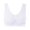 White, variant on Womens Sports Bra Workout Padded Seamless Wirefree Breathable Comfort Sleep Running Yoga Push Up Bras Saving on Clearance