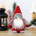 thumbnail image 3 of Elfo navideño, adornos de muñecas con sombrero rojo sueco, figurita de elfo nórdico de Papá Noel navideño, decoración navideña para el hogar, 2 uds. Fason WLJ-3586, 3 of 5