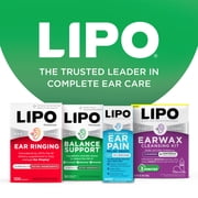 Lipo-Flavonoid Advanced Balance Support with Vitamin D3 for Vertigo Like Symptoms, Dizziness & Spinning, 30 Caplets