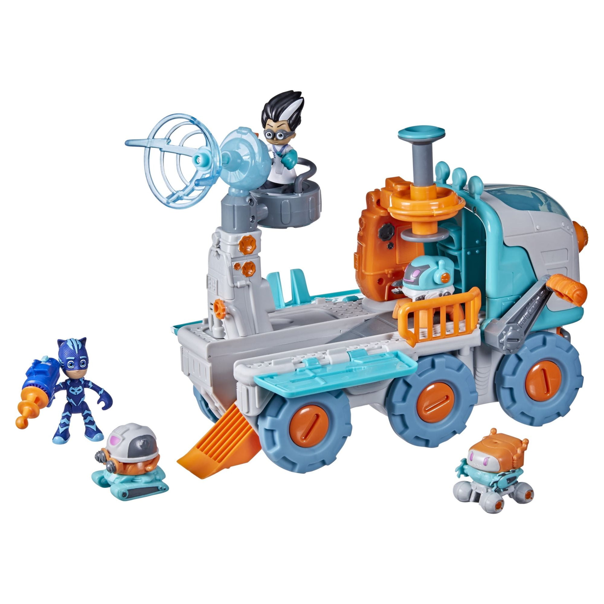 PJ Masks Romeo Bot Builder Vehicle Playset with Lights and Sounds