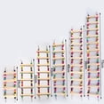 thumbnail image 5 of Colorful Rainbow Bridge: Wooden Perch Swing Toys for Cage Training and Fun, 5 of 8