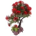 thumbnail image 3 of Shisuyan Fish Tank Decoration Fake Small Artificial Tree Ornament Landscaping Plastic Plant Decoration, 3 of 8