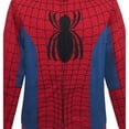 thumbnail image 5 of Spider-Man Full Zip-Up Costume Hoodie-Large, 5 of 6