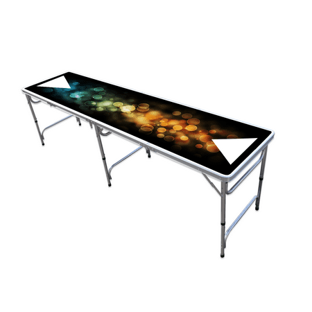 8 Foot Professional Beer Pong Table Bubbles Edition