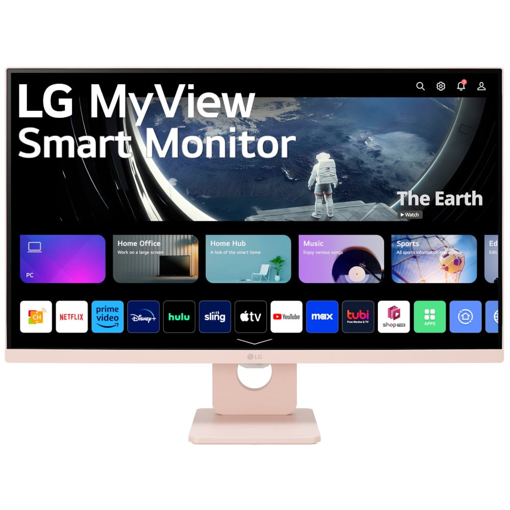 webOS搭載 27インチLG MyView Smart Monitor LG 27
