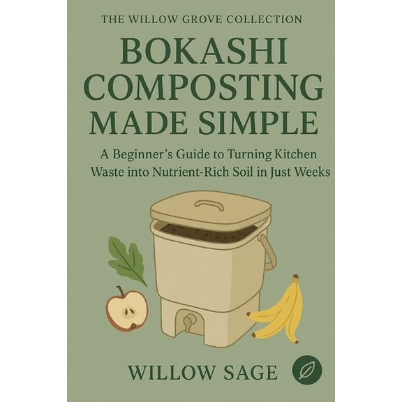 The Willow Grove Collection Bokashi Composting Made Simple: A Beginner's Guide to Turning Kitchen Waste into Nutrient-Rich Soil in Just Weeks, Book 1, (Paperback)