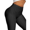 thumbnail image 2 of FUTATA Butt Lifting High Waist Yoga Pants Tummy Control Workout Ruched Leggings Textured Booty Tights, 2 of 6