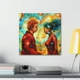 thumbnail image 4 of Love's Celestial Dance - Canvas, 4 of 10
