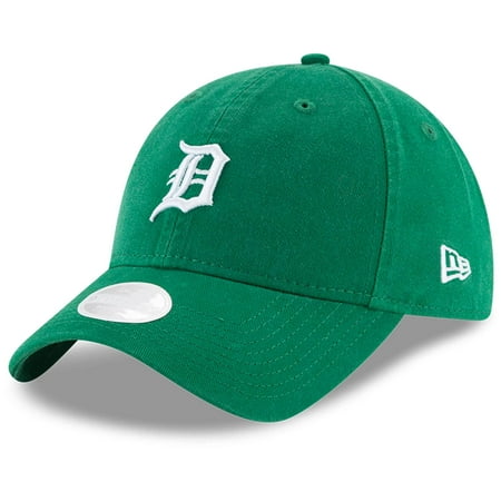 Detroit Tigers New Era Women's Core Classic Twill St. Patrick's Day 9TWENTY Adjustable Hat - Green - OSFA