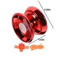 thumbnail image 2 of BESTSKY 1 Set Professional Unresponsive Yo-yo Yo-yo Balls Yo-yo String Toys Metal Yo-yo Birthday Gift, 2 of 7