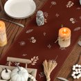 thumbnail image 6 of Sm:)e Watercolor Pumpkin Fall Table Runner 13x72 Inch, Thanksgiving Holiday Dining Room Party Decoration(Brown), 6 of 7