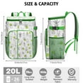 thumbnail image 3 of Backpack Cooler Portable Backpack Coolers Insulated Leak Proof,Camping Cooler Backpack for Travel,Beach,Camping,Picnic,Lunch Backpack for Office Workers Family Travelers, 3 of 6