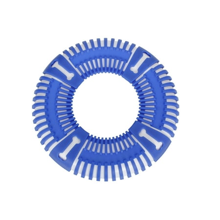 UPC: 0858342750844 | Pet Life ® Denta-Bark Sporty Durable Flexible Toss and Fetch Frisbee Oral Hygiene Pet Dog Toy