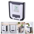 thumbnail image 2 of CIYISON Bathroom Trash Can Folding Garbage Bin Wall Mounted Kitchen Toilet Wastebasket, 2 of 17