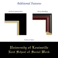 thumbnail image 3 of Framerly - Uofl Social Work Diploma Frame with Black and Gold Mat, 3 of 9