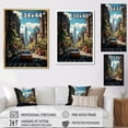 thumbnail image 4 of Designart "New York Street composition" Cityscapes Floater Framed Wall Art Print, 4 of 7