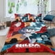 thumbnail image 2 of Hilda Conjunto de sábanas temático, trío de piezas, cómodo y amigable con la piel, diseño único, regalo de decoración para el hogar para familiares, amigos y fans, 90 cm * 190 cm, 2 of 6