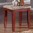 thumbnail image 1 of Steve Silver Company Table d'Appoint Montibello Dessus en Marbre Brun, 1 of 2