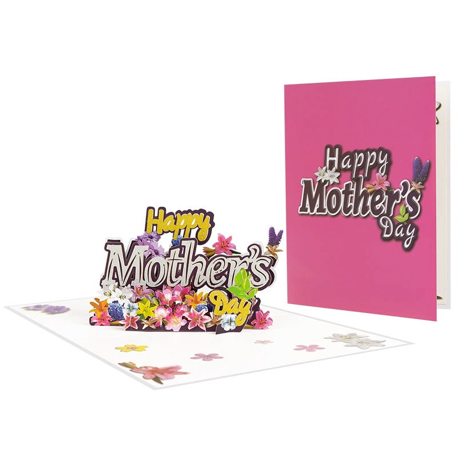 Happy Mother's Day 3D Creative Holiday Greeting Card