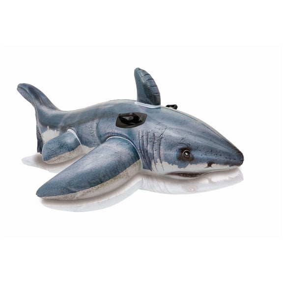 Intex Shark Ride-On Pool Float with Handles Ages 3 