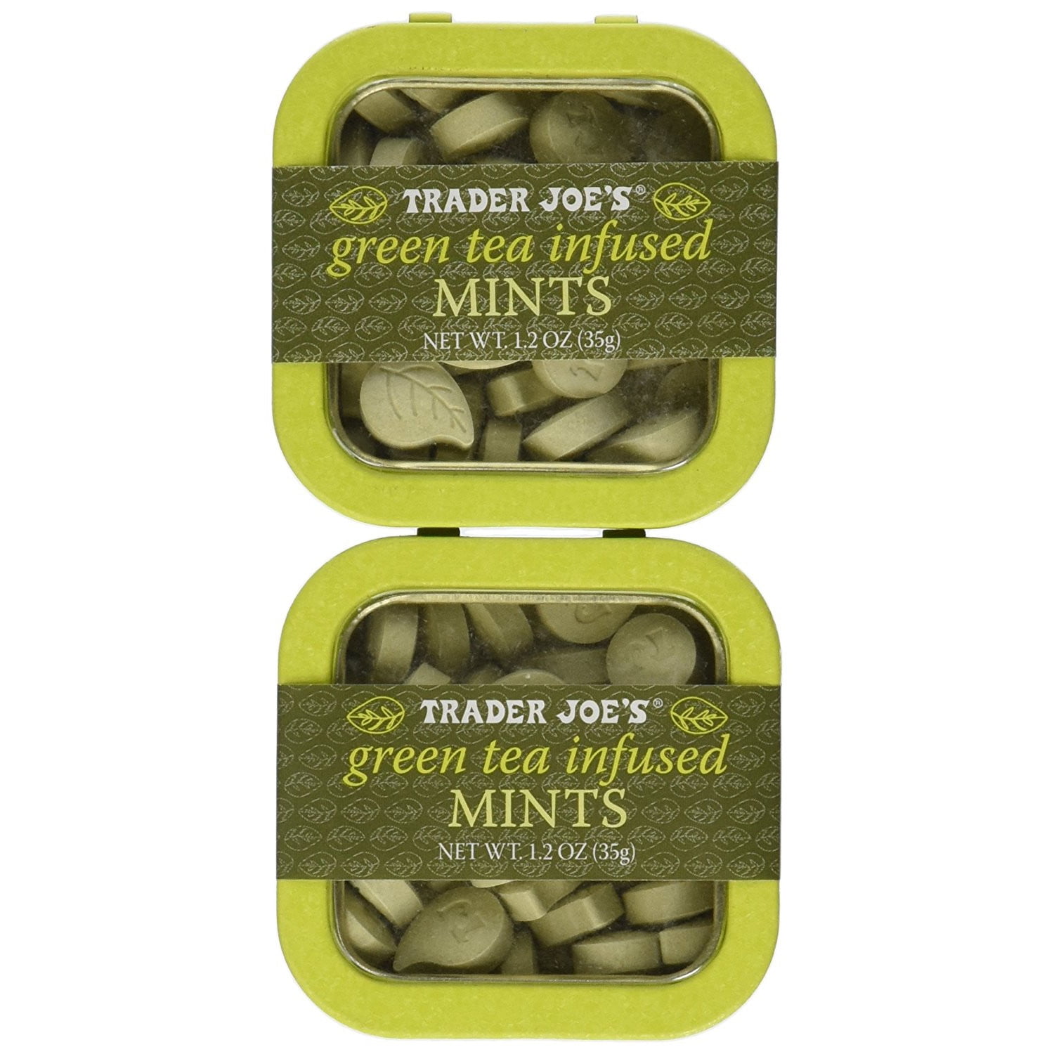 Trader Joe's Green Tea Mints (Pack of 2)