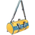 thumbnail image 3 of Equipaje de viaje portátil impermeable para deportes y gimnasio con compartimento para zapatos (amarillo), 3 of 8