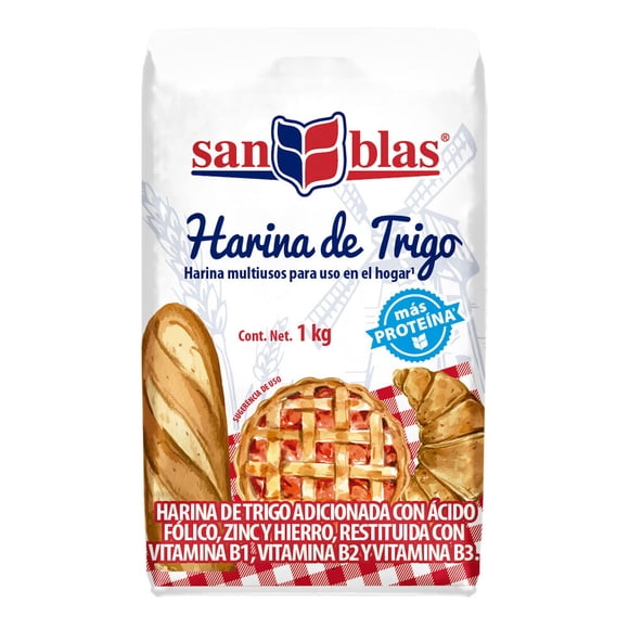 Harina de trigo San Blas 1 kg