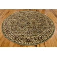 thumbnail image 2 of Unique Loom Voyage Collection Tapis de Zone de Conception Complexe Classique Oriental Traditionnel, 6' 0 x 6' 0 Rond, Vert Clair/ivoire, 2 of 5