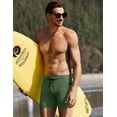 thumbnail image 2 of Ekouaer Men' Sqaure Leg Swim Brief Swimsuit Surfing Trunks Swimming Briefs Bathing Suit Quick Dry Swim Trunks, 2 of 5