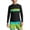 Black, variant on Boys 2‑Piece Rash Guard Swimsuit Set, UPF 50+ Sun Protection Long Sleeve Game Controller Print Swim Shirt with Gradient Swim Trunks, Bathing Suit for Big Boys Beach Pool Summer Vacation