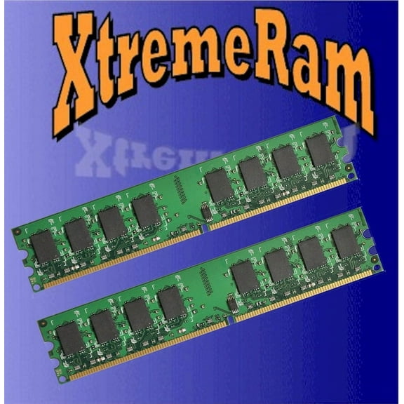 4GB DDR2 PC2-6400 PC 6400 800 Mhz 240Pin LOW DENSITY RAM 2x 2GB Desktop Memory