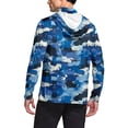 thumbnail image 4 of Hoodies for Men UPF 50+ Sun Protection Hoodie Long Sleeve Fishing Hiking Shirt with Face Mask L, 4 of 7
