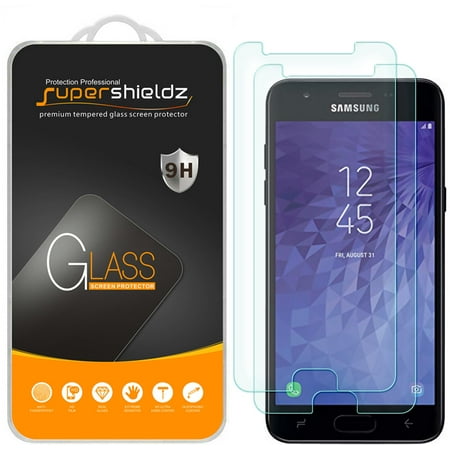 [2-Pack] Supershieldz for Samsung Galaxy J3 (3rd Generation)/J3 V J3V (3rd Gen) Tempered Glass Screen Protector, Anti-Scratch, Anti-Fingerprint, Bubble