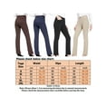 thumbnail image 3 of Frontwalk Women Trousers High Waist Business Pants Straight Leg Flared Pant Ladies Comfy Bottoms Bootcut Brown XL, 3 of 3