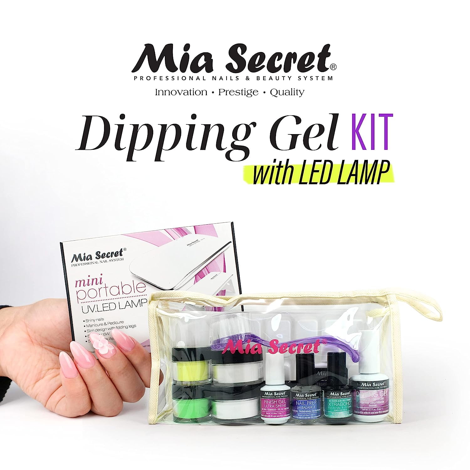 14 Pcs Dipping Powder Nail Kit