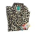 thumbnail image 3 of Ropa Playa Ocean Pacific para Mujer Blusa Camisera Botones Manga Corta Animal Print Multicolor Talla M, 3 of 4