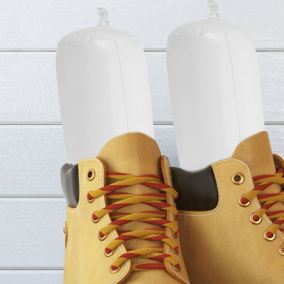 Niceauty 3Pairs White Inflatable Boot Formers for Tall Boots Preventing Deformation