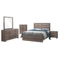 thumbnail image 3 of Coaster Brantford 5-Piece Queen Bedroom Set, Barrel Oak, 3 of 20