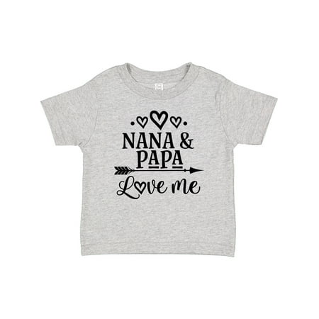 

Inktastic Nana Papa Love Me Grandchild Gift Baby Boy or Baby Girl T-Shirt