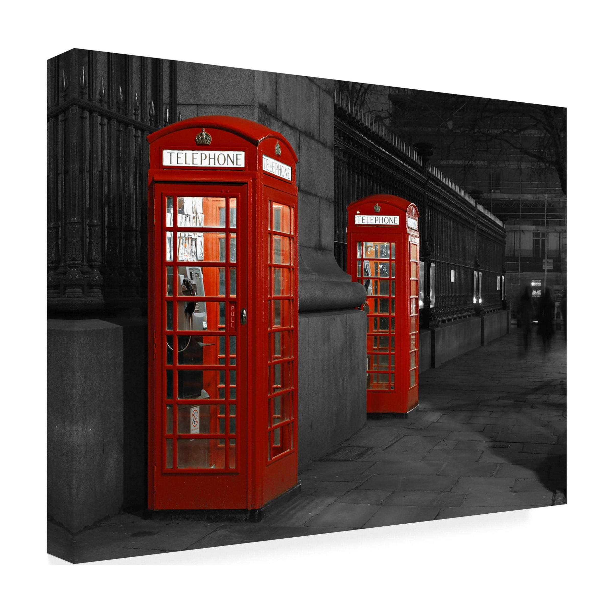 Jan Lykke 'Phone To A Ghost' Canvas Art