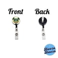 thumbnail image 3 of Life Is Better In Brazil Retractable Reel ID Badge Key Card Name Tag Holder with Clip, 3 of 7