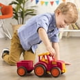 thumbnail image 6 of Battat Tractor & Trailer Farm Truck with Removable Trailer, Toddler and Preschool Toys, 6 of 8