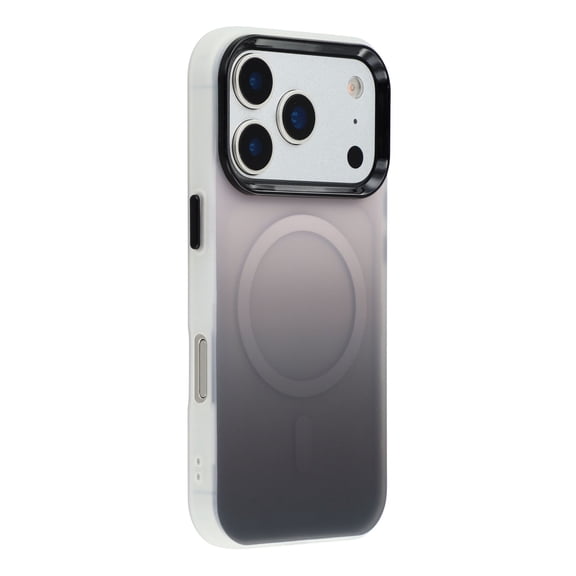 Havilah For iPhone 17 Pro Case Compatible with MagSafe Gradient Frosted Design PC TPU Phone Cover - Black