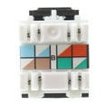 thumbnail image 3 of Leviton 61110-RB6 eXtreme 6+ QuickPort Connector, CAT 6, Brown, 3 of 3