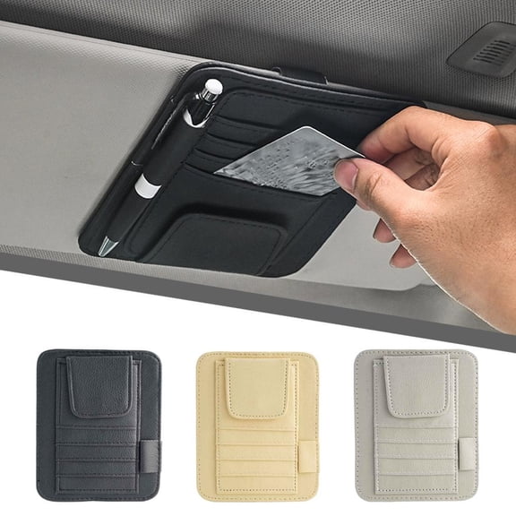 FurNest Car Sun Visor Organizer Multi-Pocket Auto Interior P7O3 S3L1 GX Po