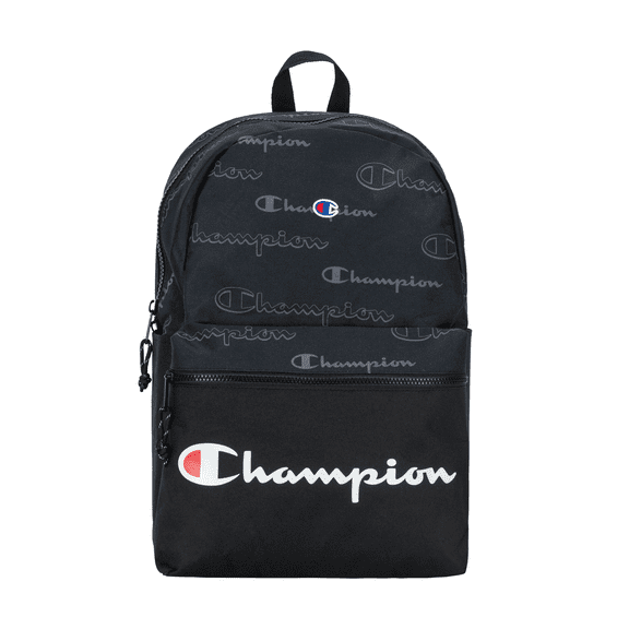 Champion Men's Manuscript Backpack, Black Traditional