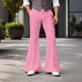 thumbnail image 2 of Men Cargo Pants Outdoor Cargo Pants Trousers Sweatpants Tracksuit Pants Casual Athletic Pants for Workout Running Training Jogging Gym M Pink, 2 of 9