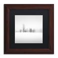 thumbnail image 2 of Trademark Fine Art "Winter Fog" Canvas Art by Dave MacVicar, Black Matte, Wood Frame, 2 of 5