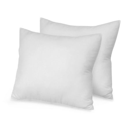 Pacific Coast Euro Rest Featherbed - Natures Rest Euro Square Pillows - Set of 2