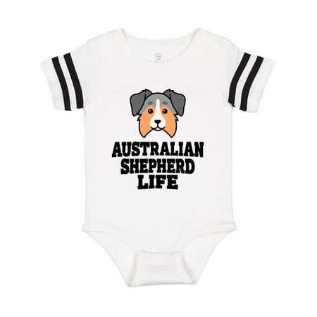 

Inktastic Australian Shepherd Life Gift Baby Boy or Baby Girl Bodysuit